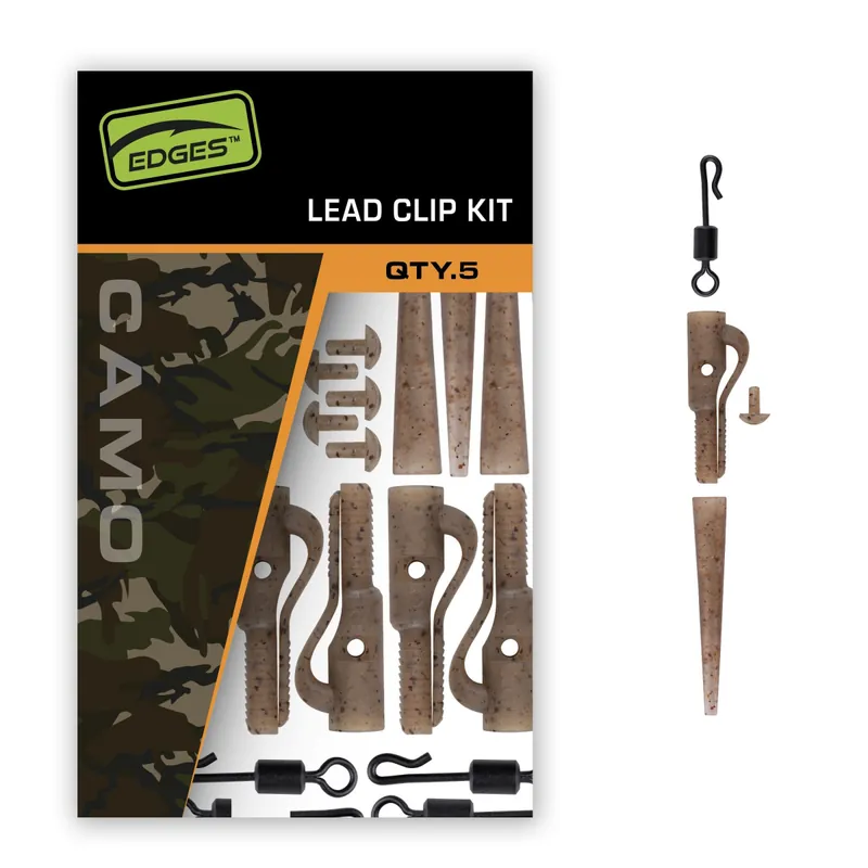 Fox Edges Camo Lead Clip Kit