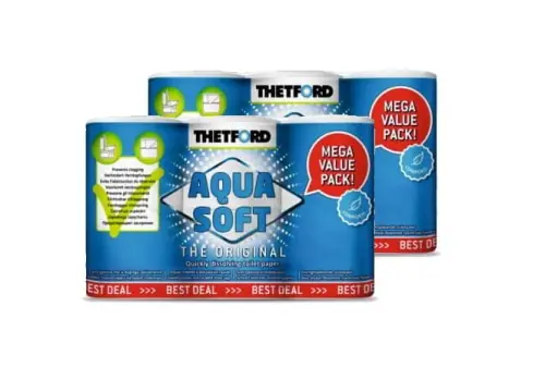 2x Papier do toalety chemicznej - Aqua Soft Thetford 6 rolek