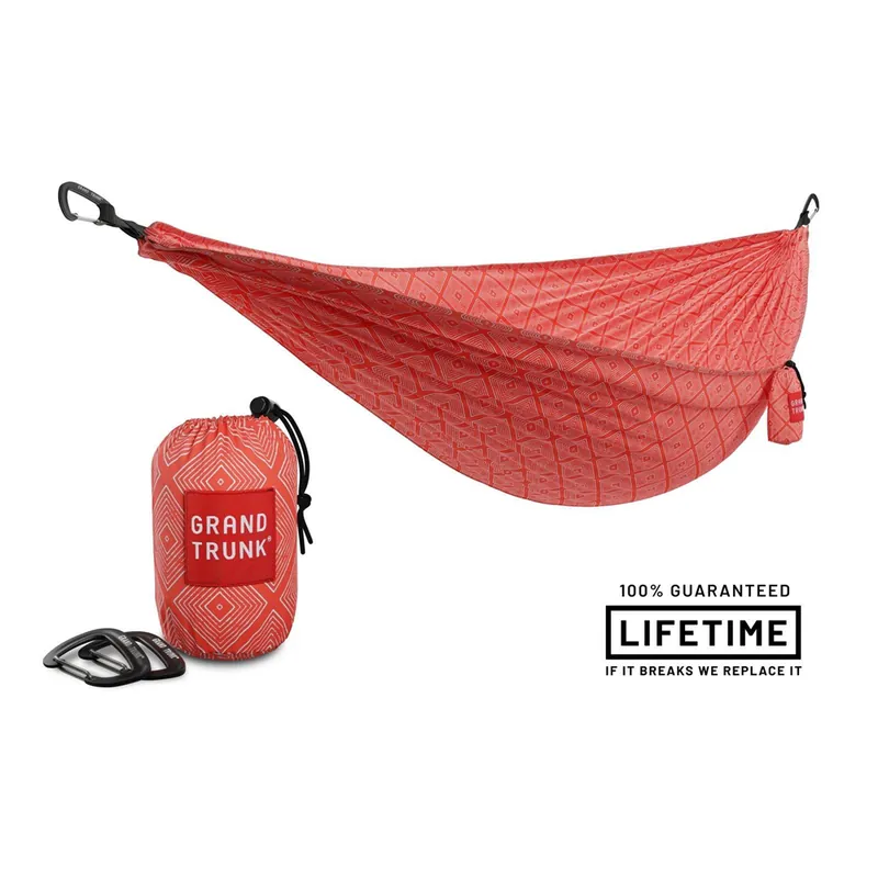 Hamak Grand Trunk TrunkTech Double Prints red diam