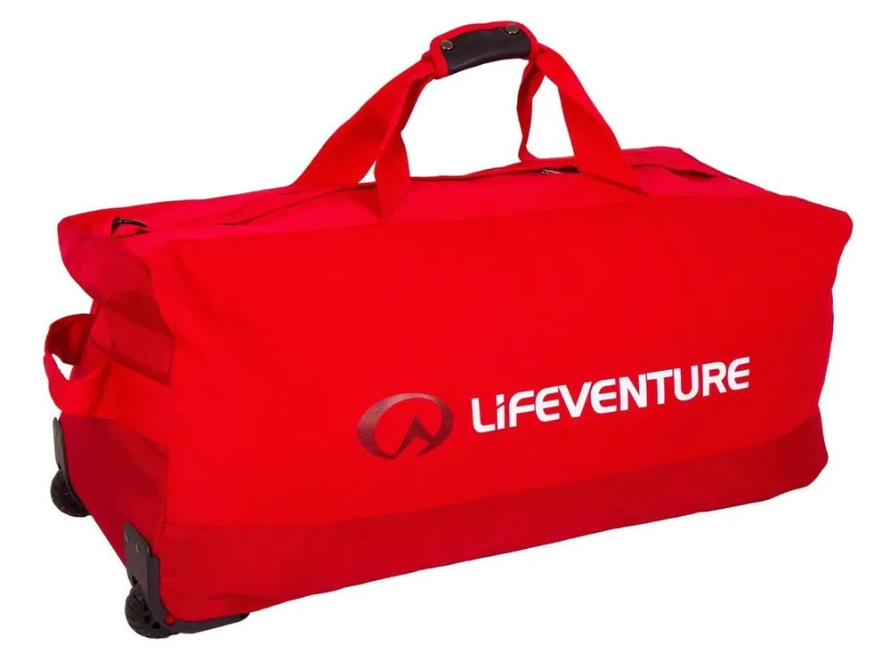 Torba podróżna na kółkach Expedition Duffle 120L Wheeled czerwona Lifeventure