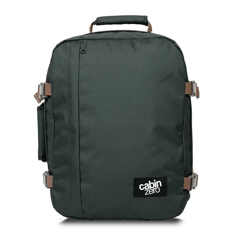 Plecak 40x30x20 Classic Backpack 28L black sand/green CabinZero